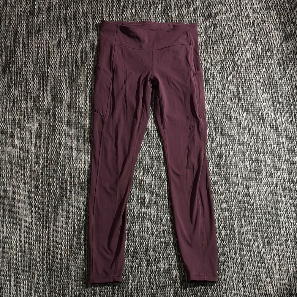 Lululemon legging Speed Up Tight *Full-On Luxtreme Brushed 28" Dark Adobe Size 6
